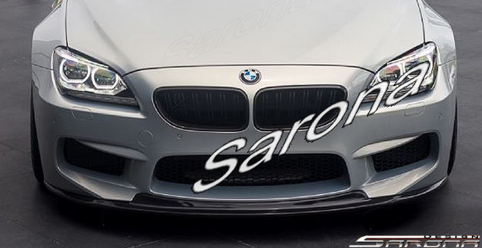 Custom BMW 6 Series  Coupe, Convertible & Sedan Front Add-on Lip (2011 - 2016) - $599.00 (Part #BM-043-FA)